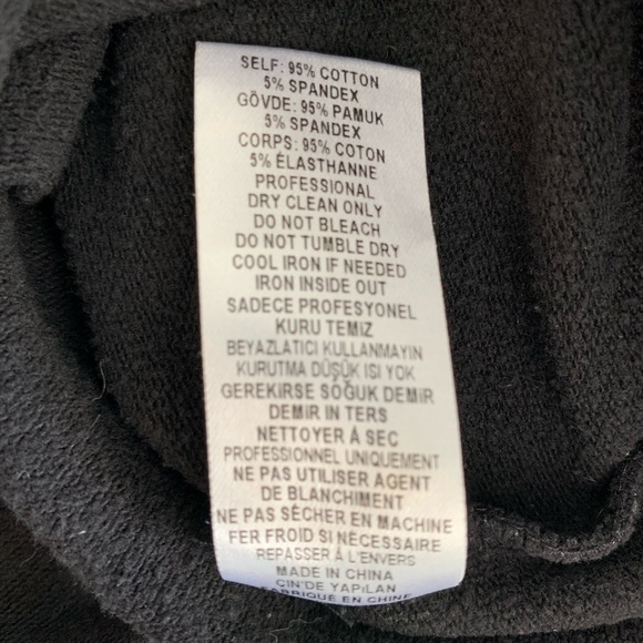 Opening Ceremony XL Black Hand Cube Embossed Sweatshirt Crew Neck OC Charcoal - Picture 13 of 13